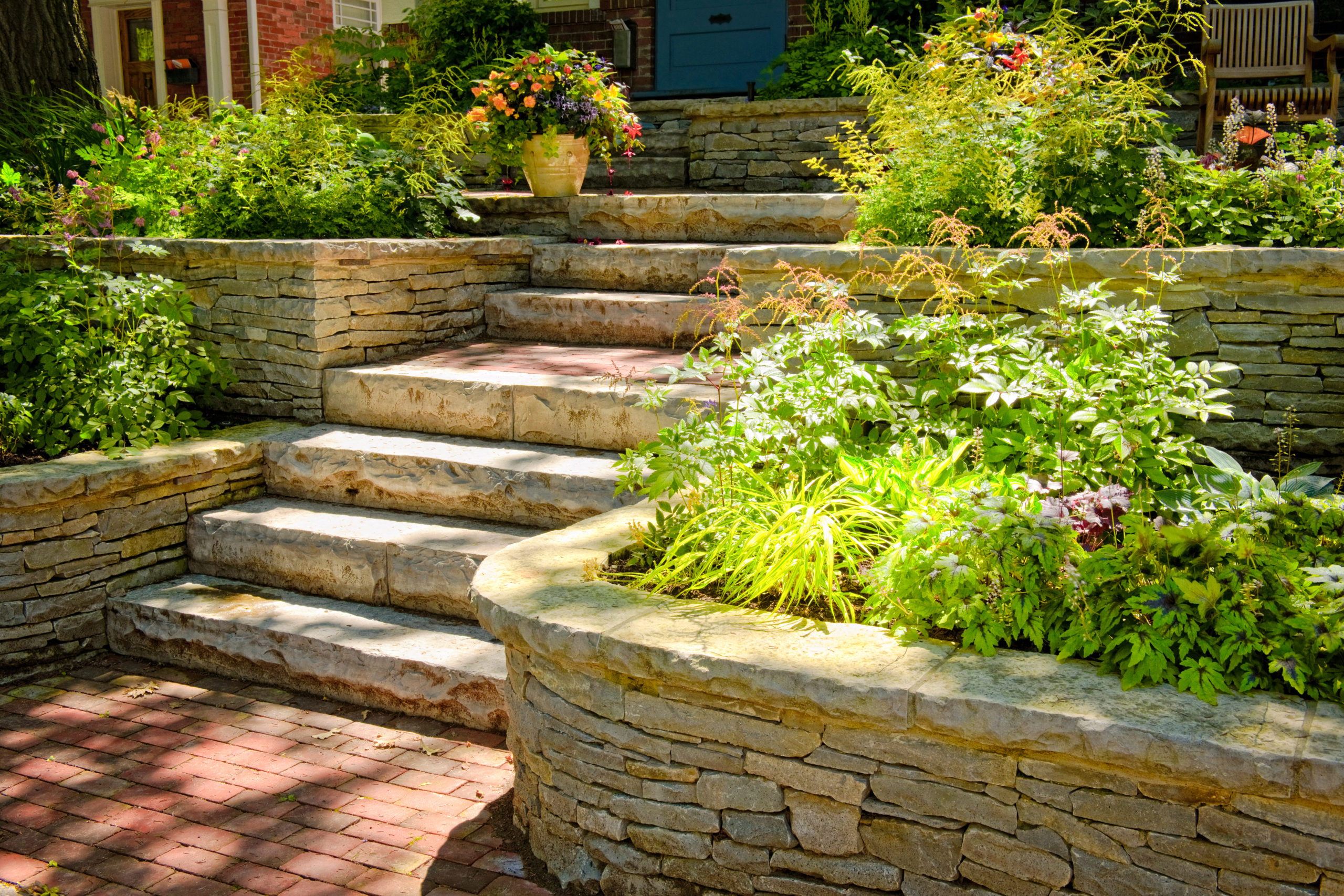 Improve Your Property with Hardscapes and Stone Walls